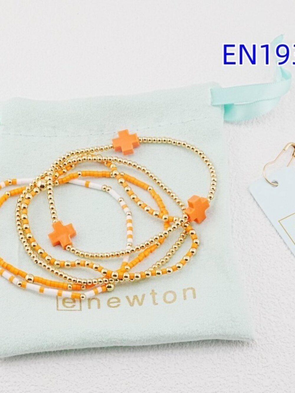 Enewton Colorful Cross Bracelet Set